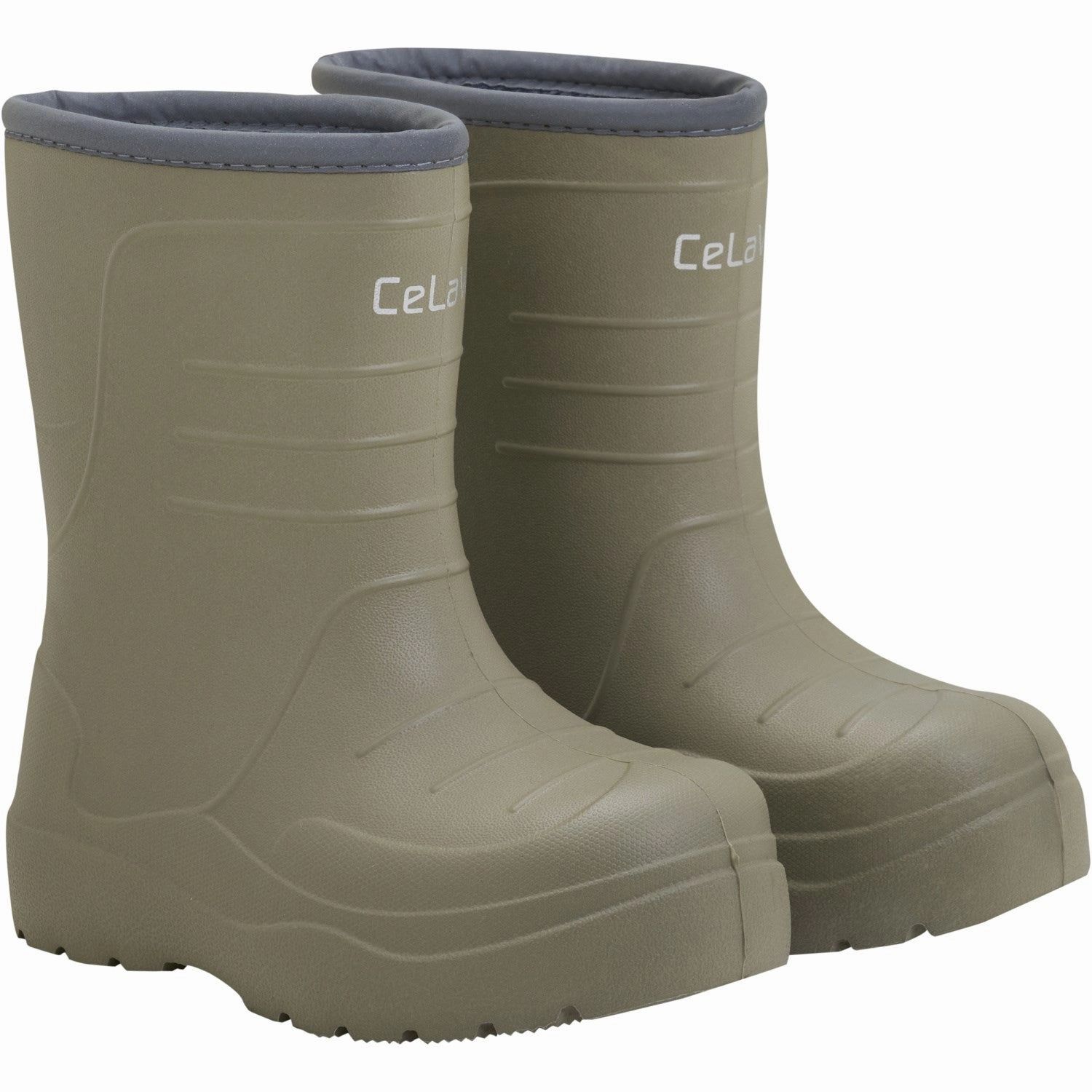 CeLaVi Overland Trek Thermal Wellies Embossed Suede