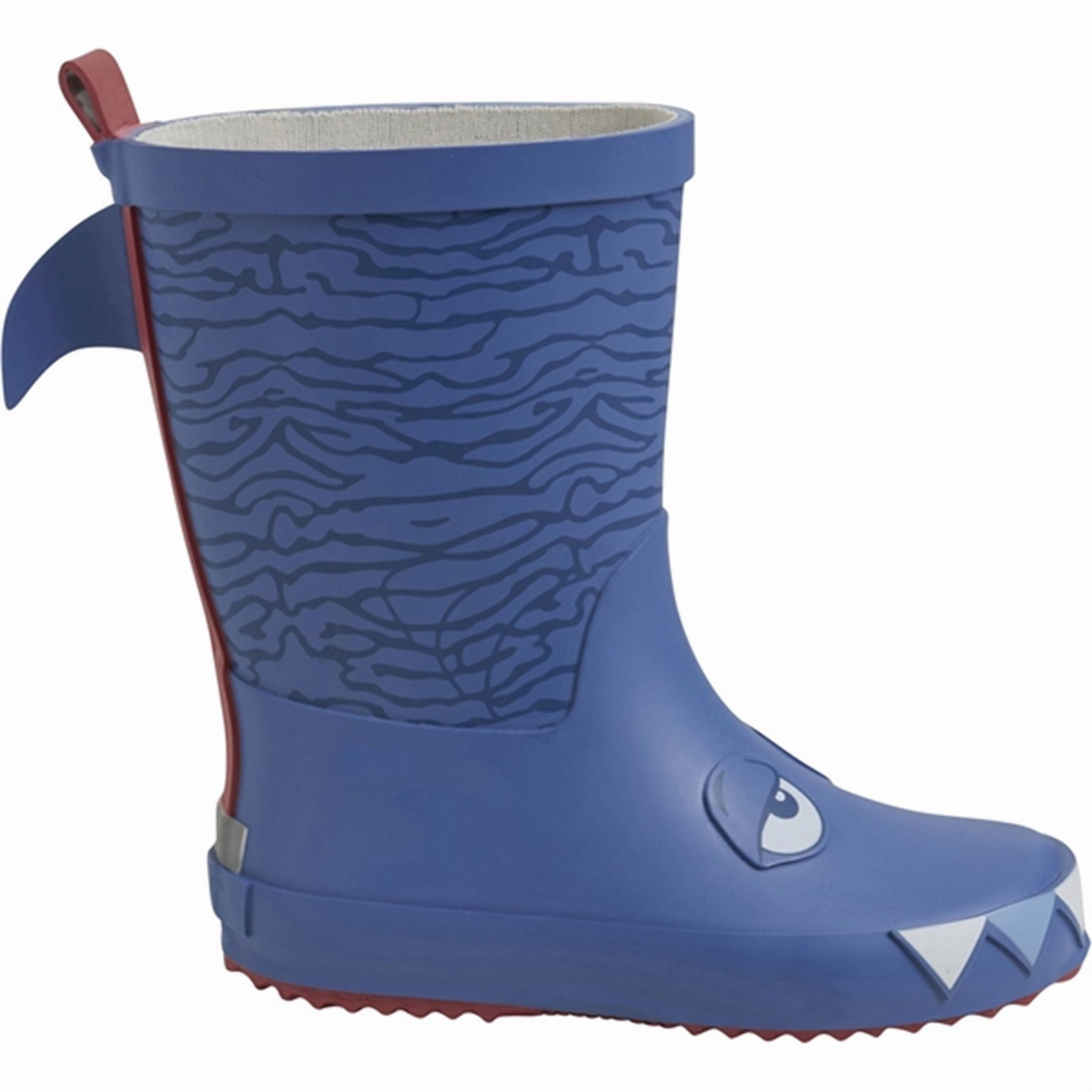 CeLaVi Rain Boots Shark Federal Blue Winter Comfort