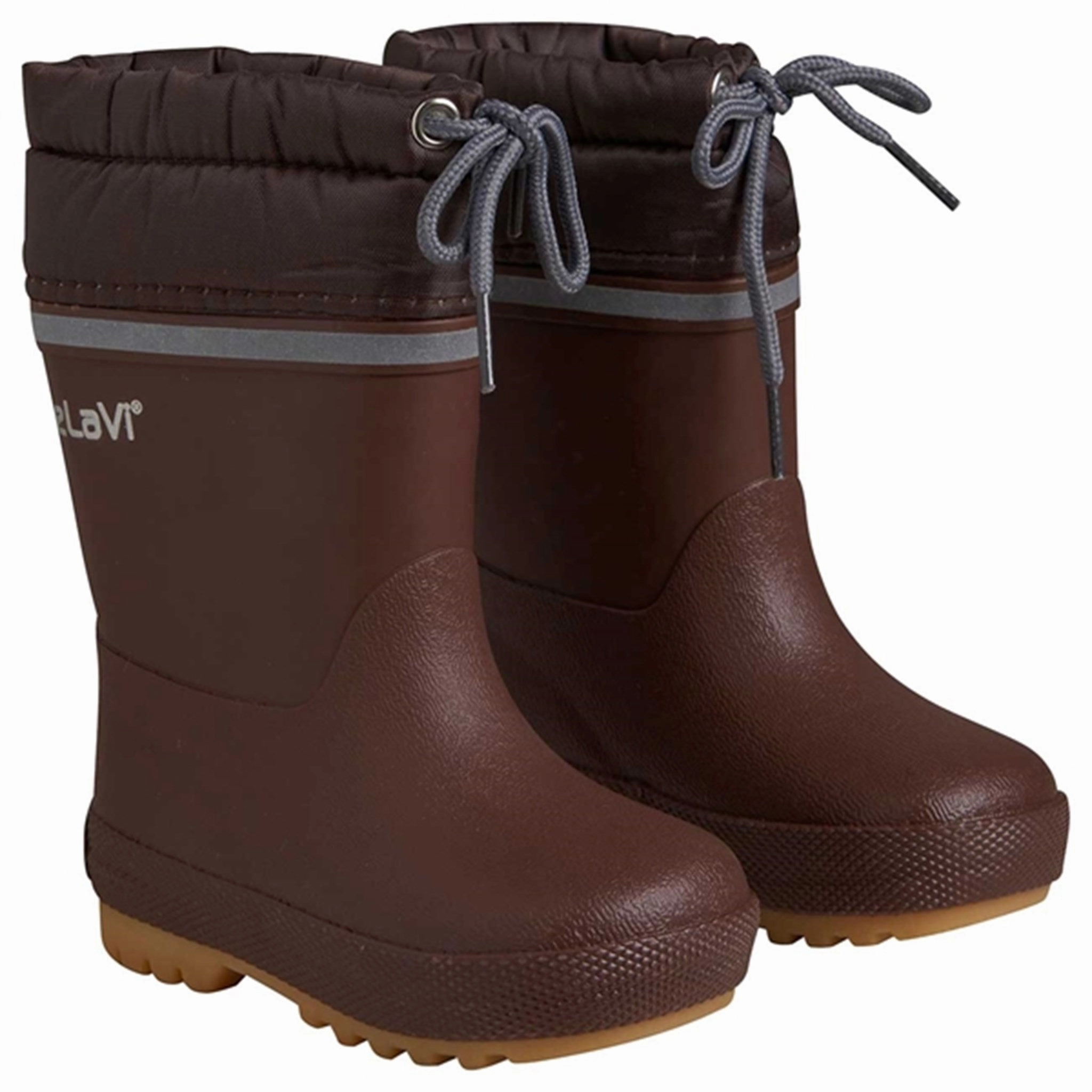 CeLaVi Thermal Wellies w. Linning Rocky Road Neutral Build Flexible Frame Work Commute