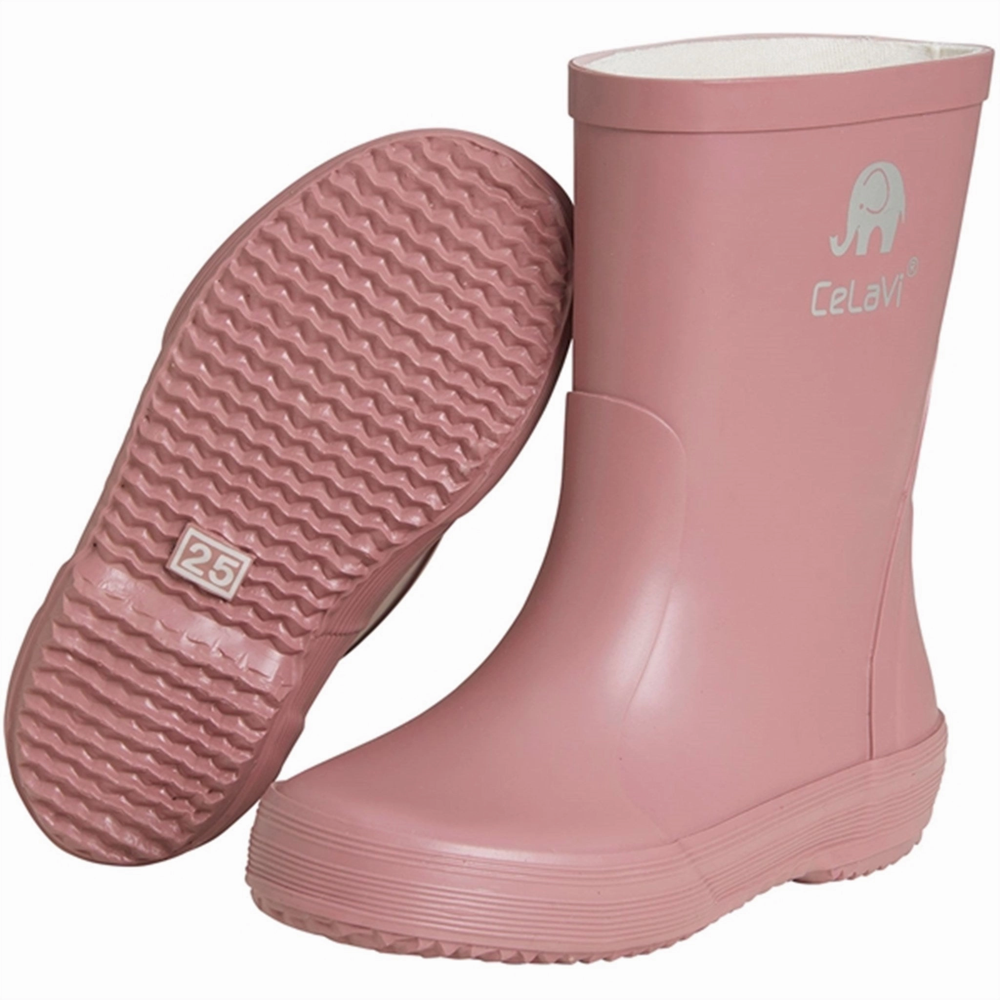 CeLaVi Wellies New Basic Boot Burlwood Classic Design Silver Glow