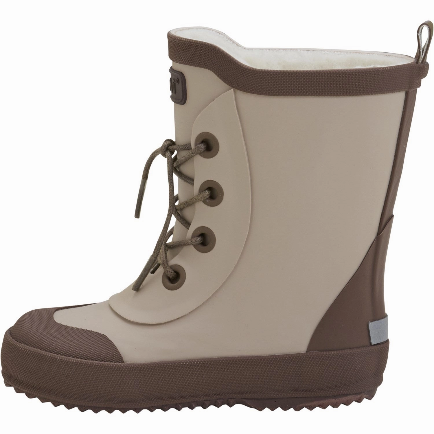 Stable Support Cold Climate Kid Fun CeLaVi White Pepper Thermal Wellies W. Wool Lining