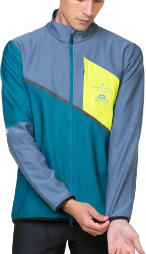 Ronhill Tech GORE-TEX Windstopper Mens Running Jacket - Blue Motion Friendly