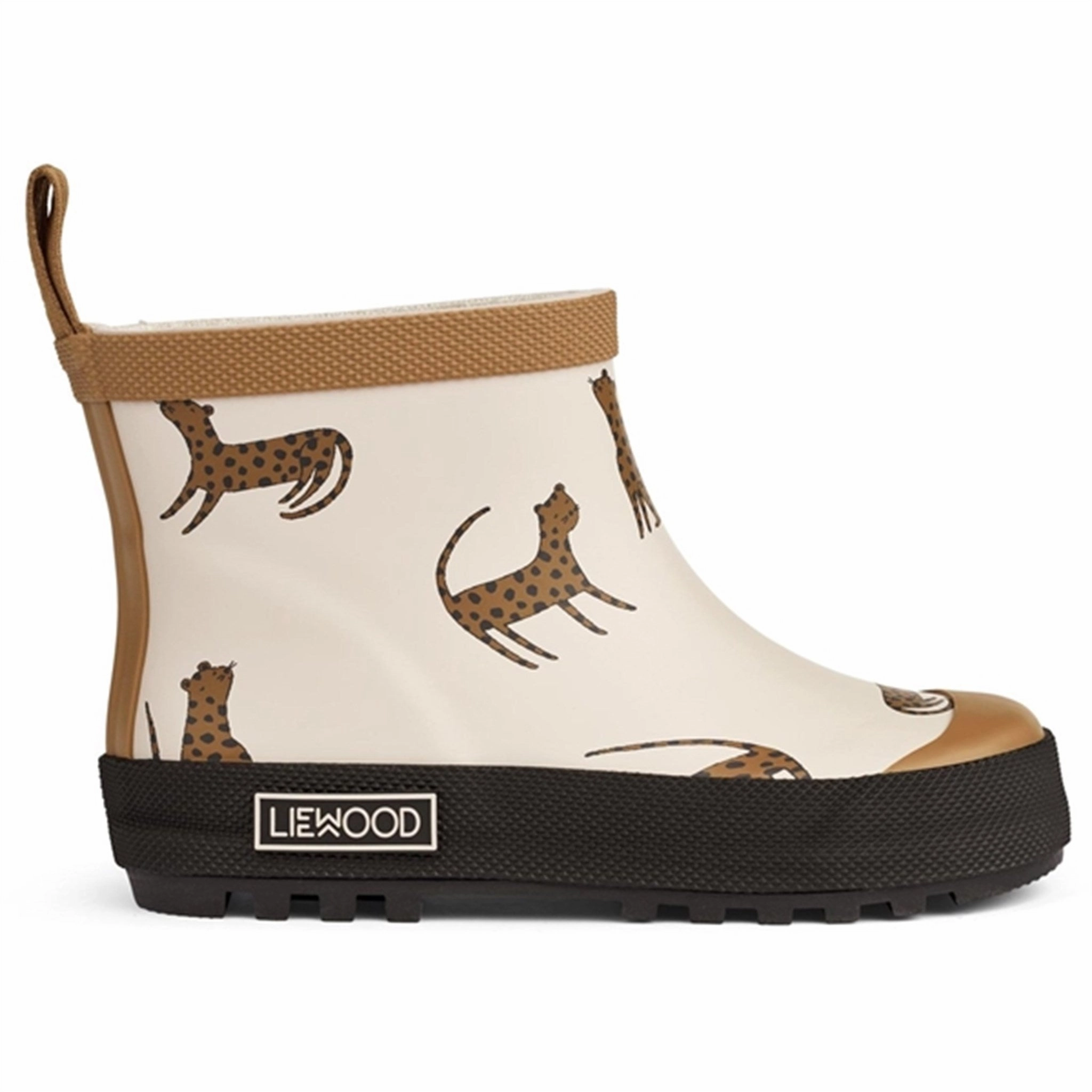 Liewood Tekla Printed Rainboot Leopard Sandy Flex Groove Technology Waterproof Adventure Journey