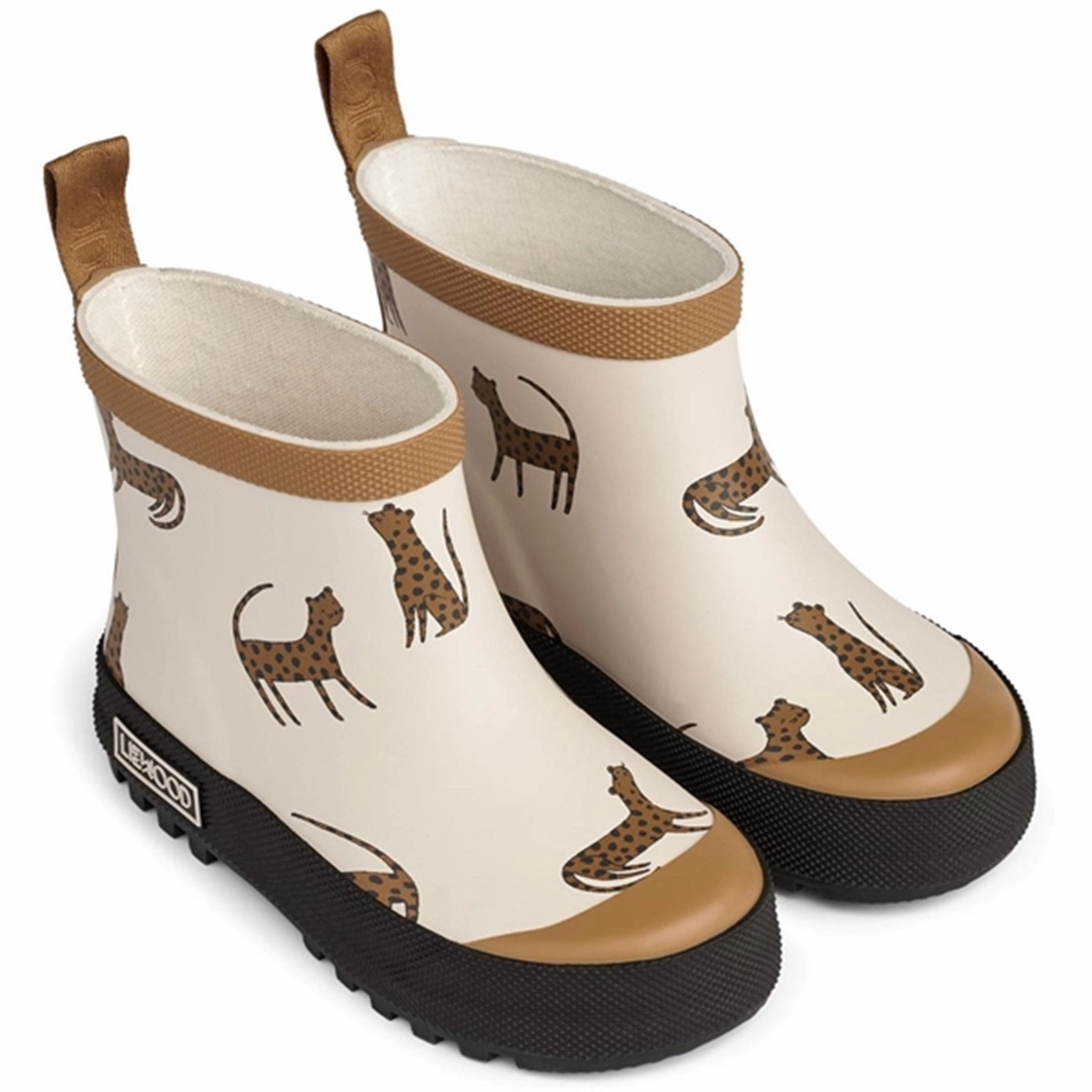 Liewood Tekla Printed Rainboot Leopard Sandy Slim Line