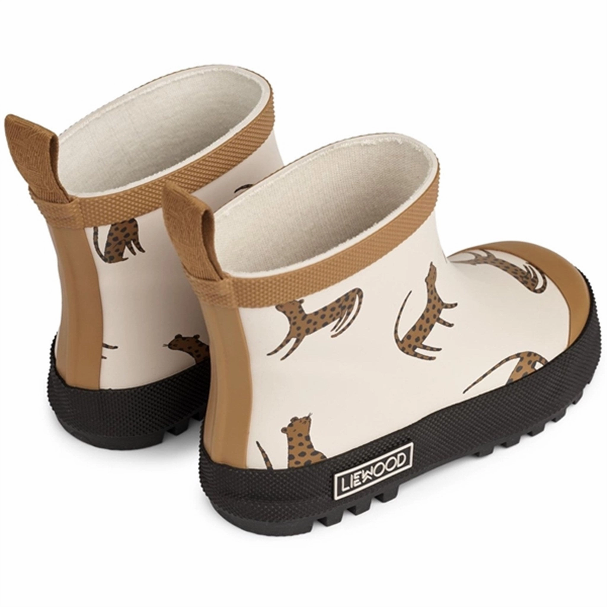 Liewood Tekla Printed Rainboot Leopard Sandy Seamless Comfort Morning Walk Comfort arch