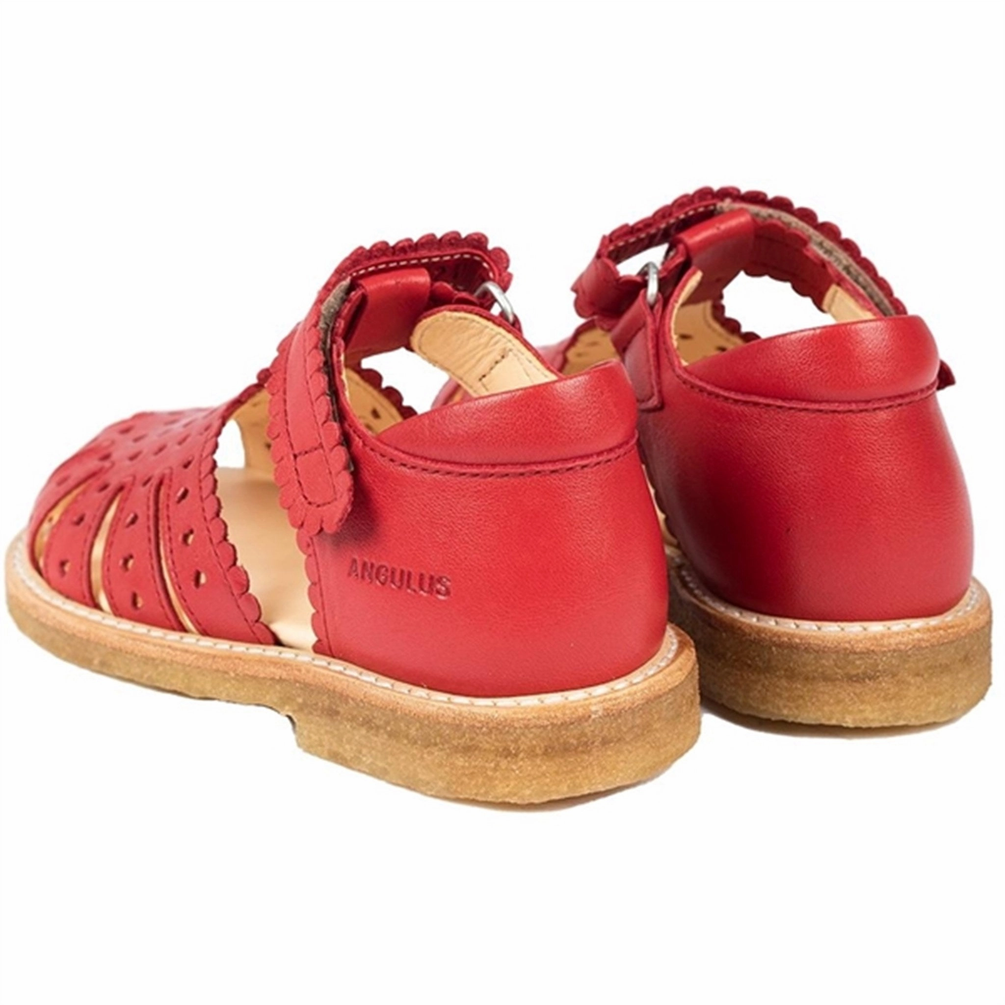 Arch Cradle Angulus Sandals Red