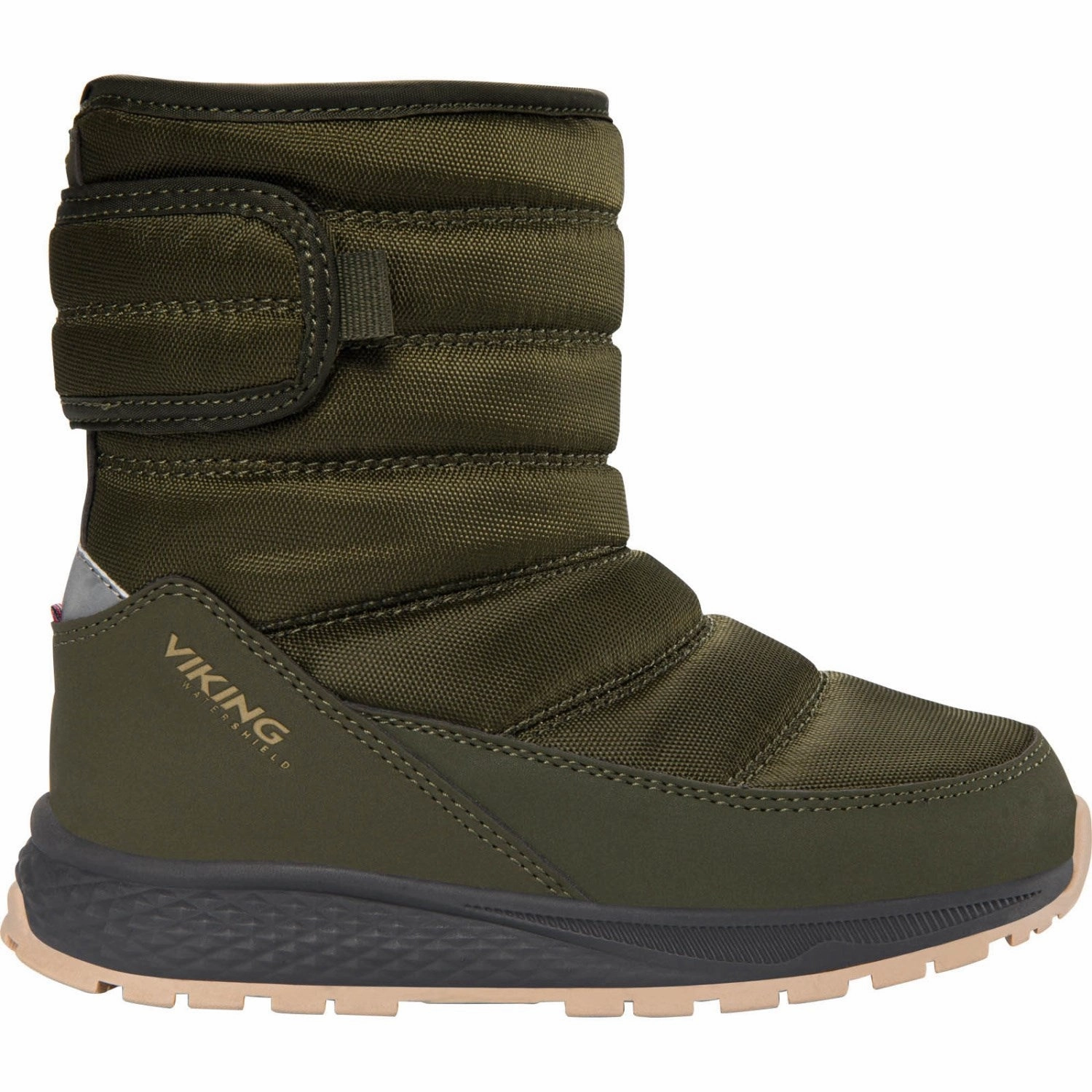VIKING Olive Equip Warm WP 1V Pull on Feather Light Rough Terrain Energy return