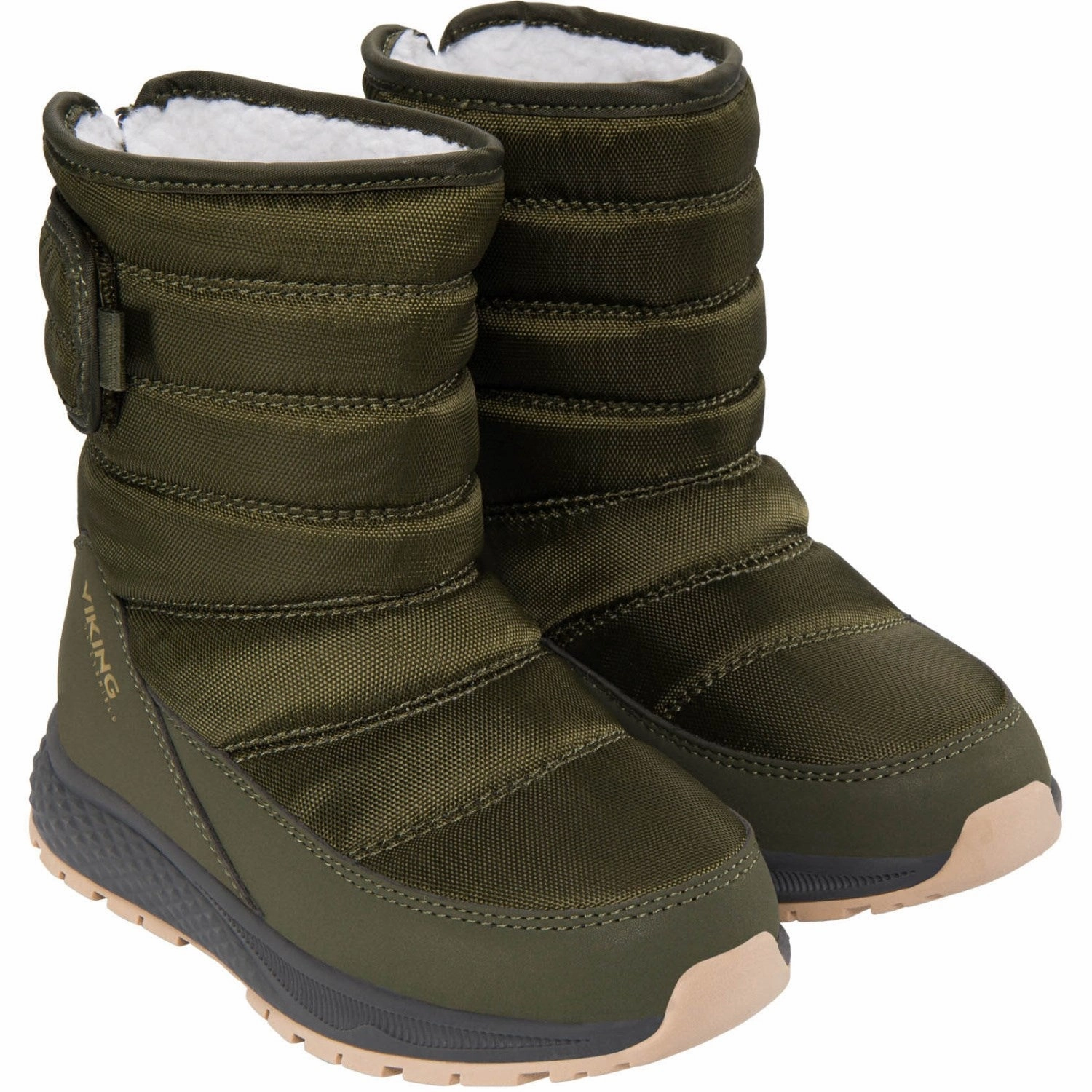Reliable Footwear Effortless Wear VIKING Olive Equip Warm WP 1V Pull on