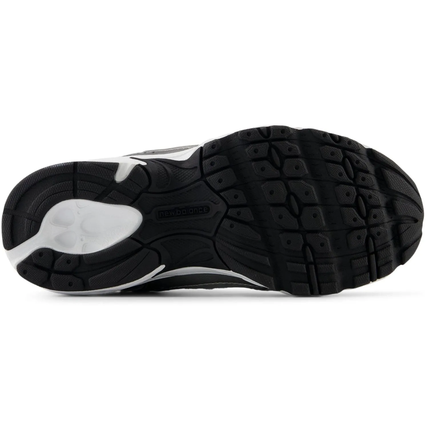 Flex Zones Engineering New Balance Dark Silver Metallic New Balance 530 Kids Bungee Lace