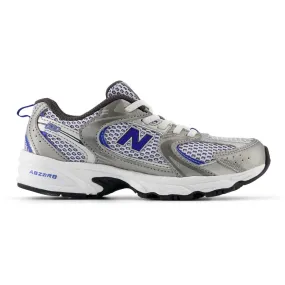 New Balance Dark Silver Metallic New Balance 530 Kids Bungee Lace Stability plate Everyday Life