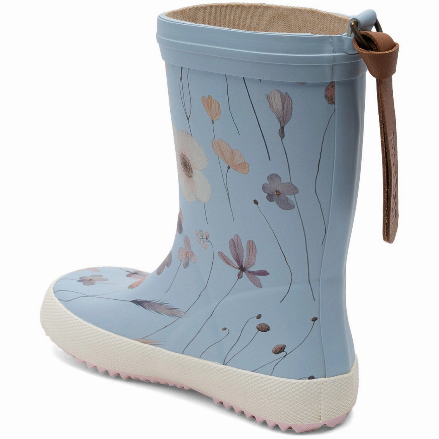 Bisgaard Lavender Blossom Fashion Rubber Boot Cushioned Fit