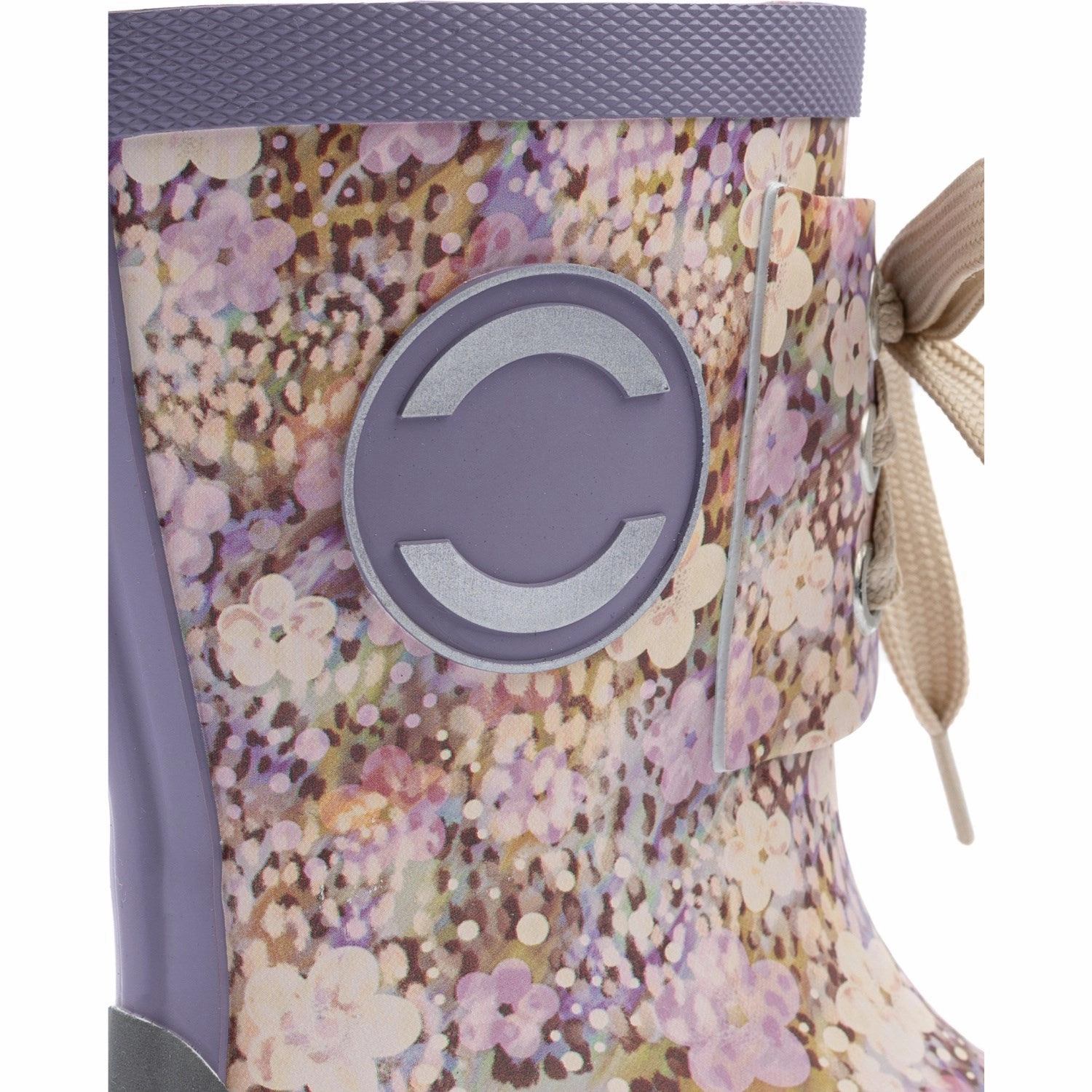 Mikk-Line Dusk Lace Printed Wellies Daily Utility Stain Resistant