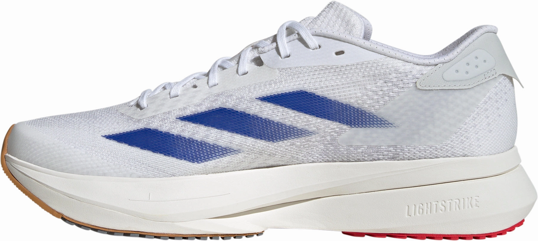 Soft surface running Compression Web adidas Adizero SL 2 Mens Running Shoes - White