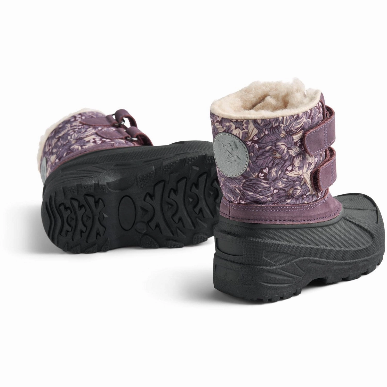 Supportive Build Wheat Purple Tulips Winterboot Thy