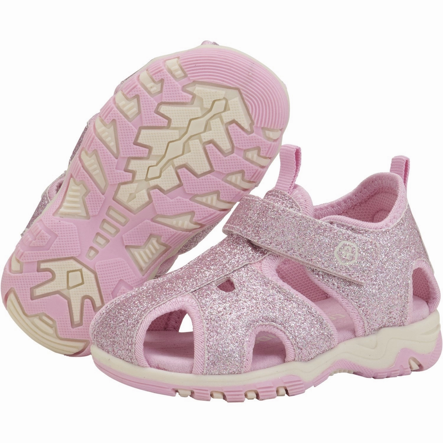Arch Ease Color Kids Coral Blush Baby Sandals W. Velcro Strap