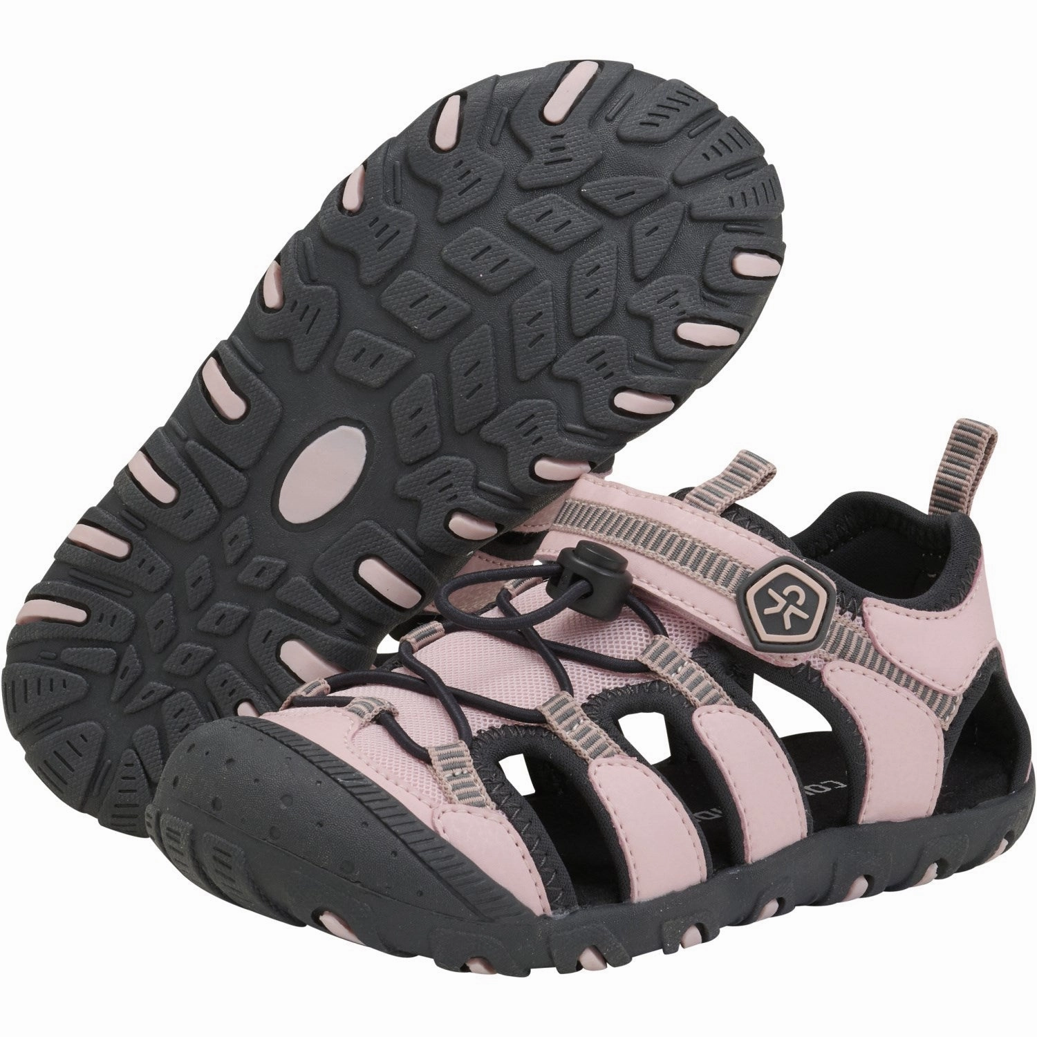 Color Kids Coral Blush Sandals Hiking W. Toe Cap All-Day Sandals