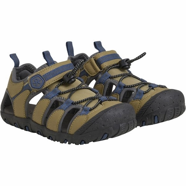 Active Line Color Kids Hiking Sandals Fennel Seed