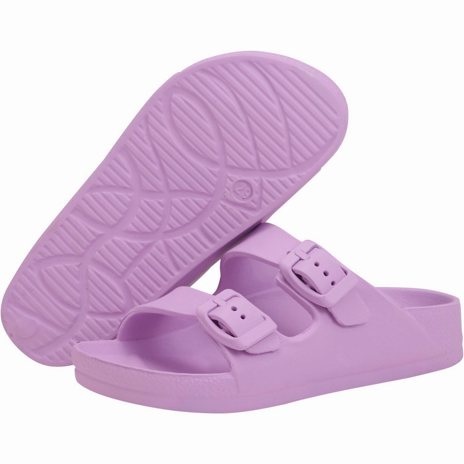 Water-resistant Color Kids Orchid Sandals W. Buckles
