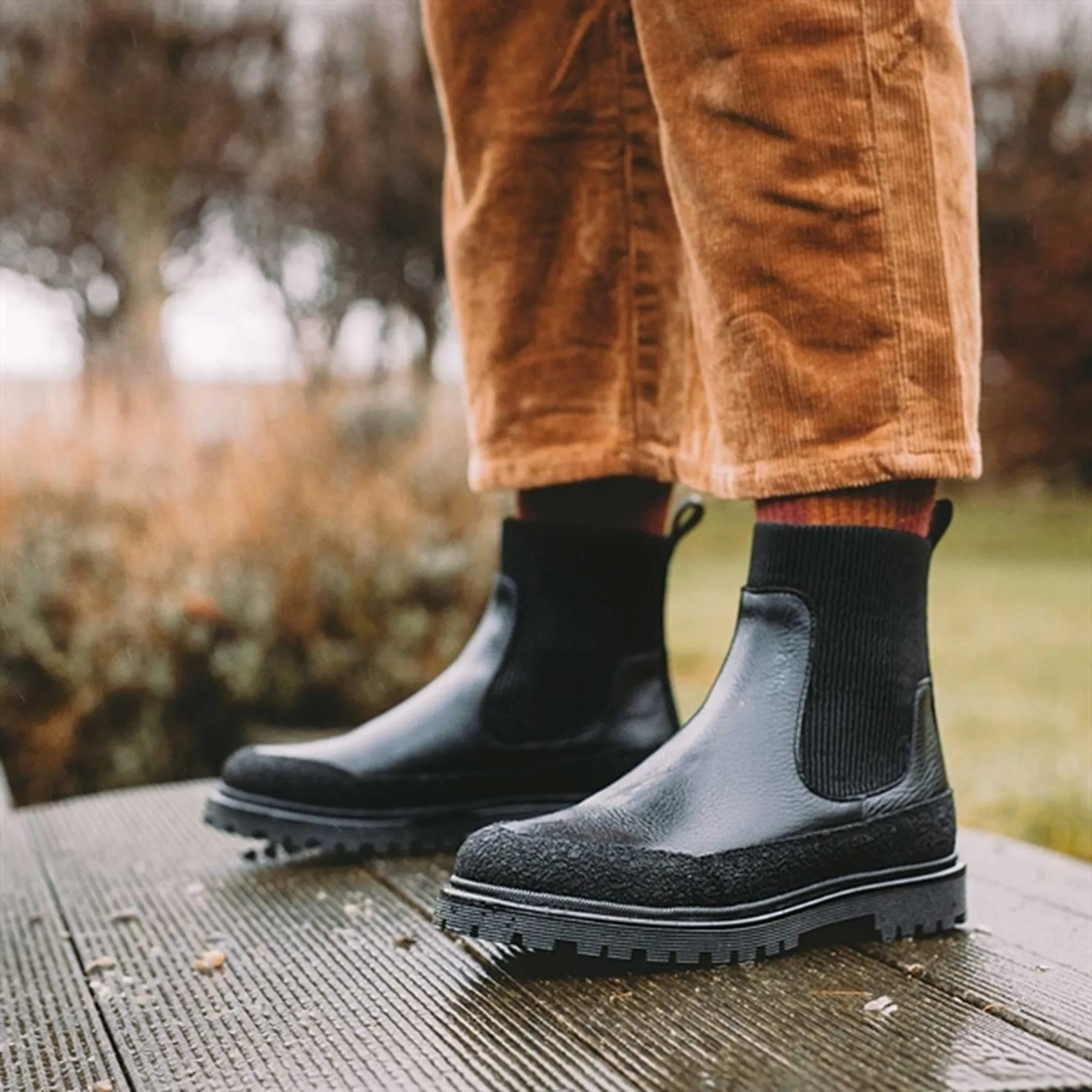 Angulus Boots w. Elastic Black 6110-101-8711-1321/1933 Functional Design