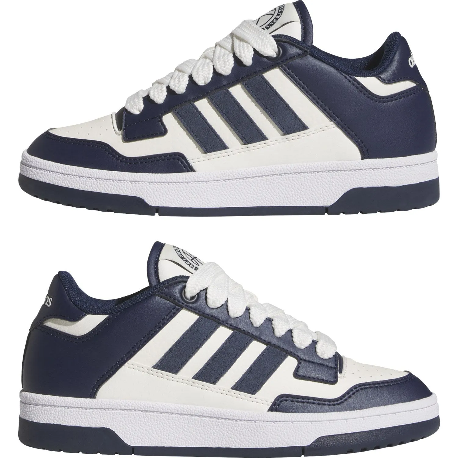 adidas Originals Supplier Colour/Cloud White/Ftwr White Rapid Court Low J Sneakers All Day Wear Comfort Leather