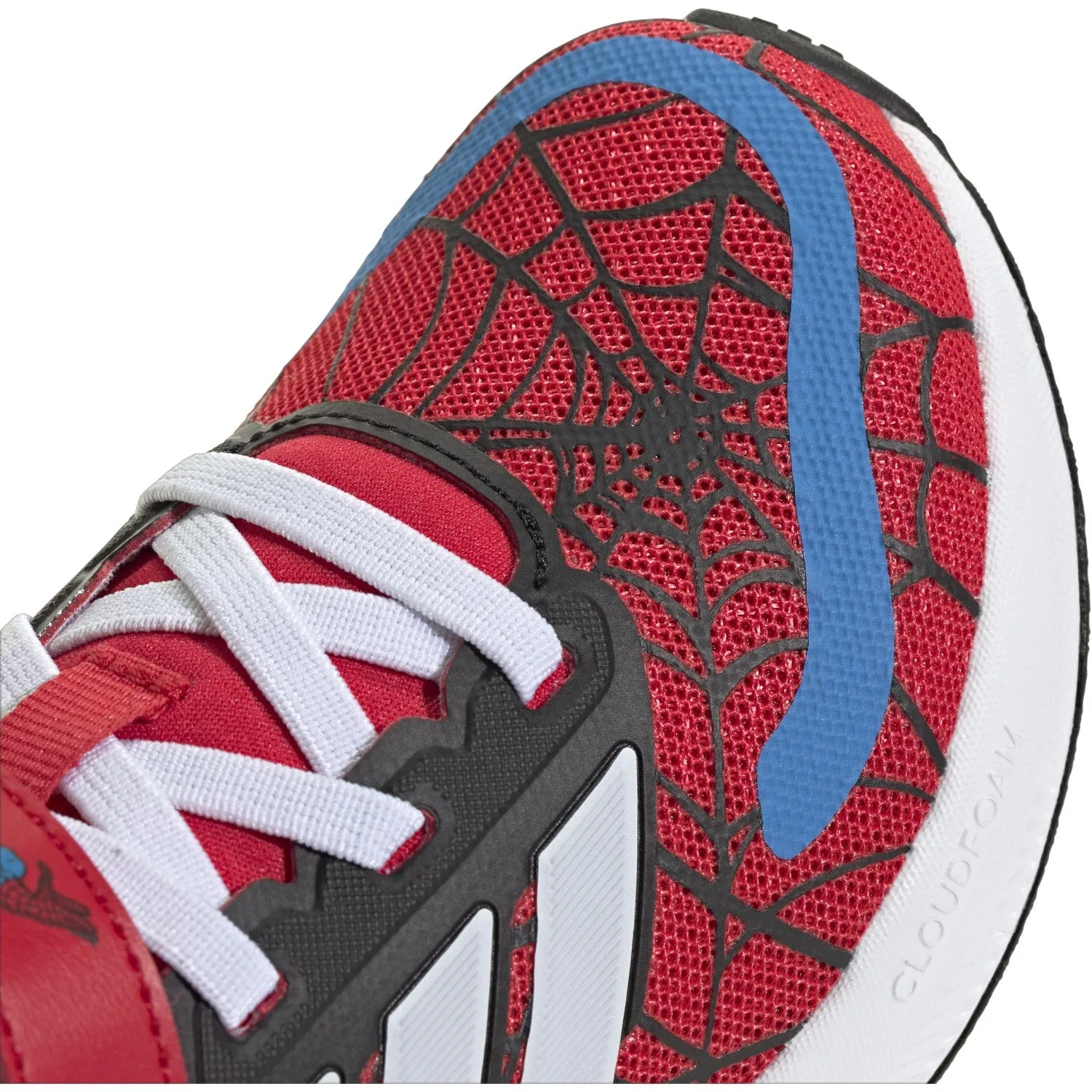 TPU Heel Stabilizer adidas Originals Pure Ruby/Ftwr White/Bright Blue Runfalcon Spider-Man El C Sneakers