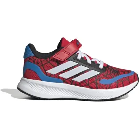 adidas Originals Pure Ruby/Ftwr White/Bright Blue Runfalcon Spider-Man El C Sneakers Thermal Insulation Breathable piece