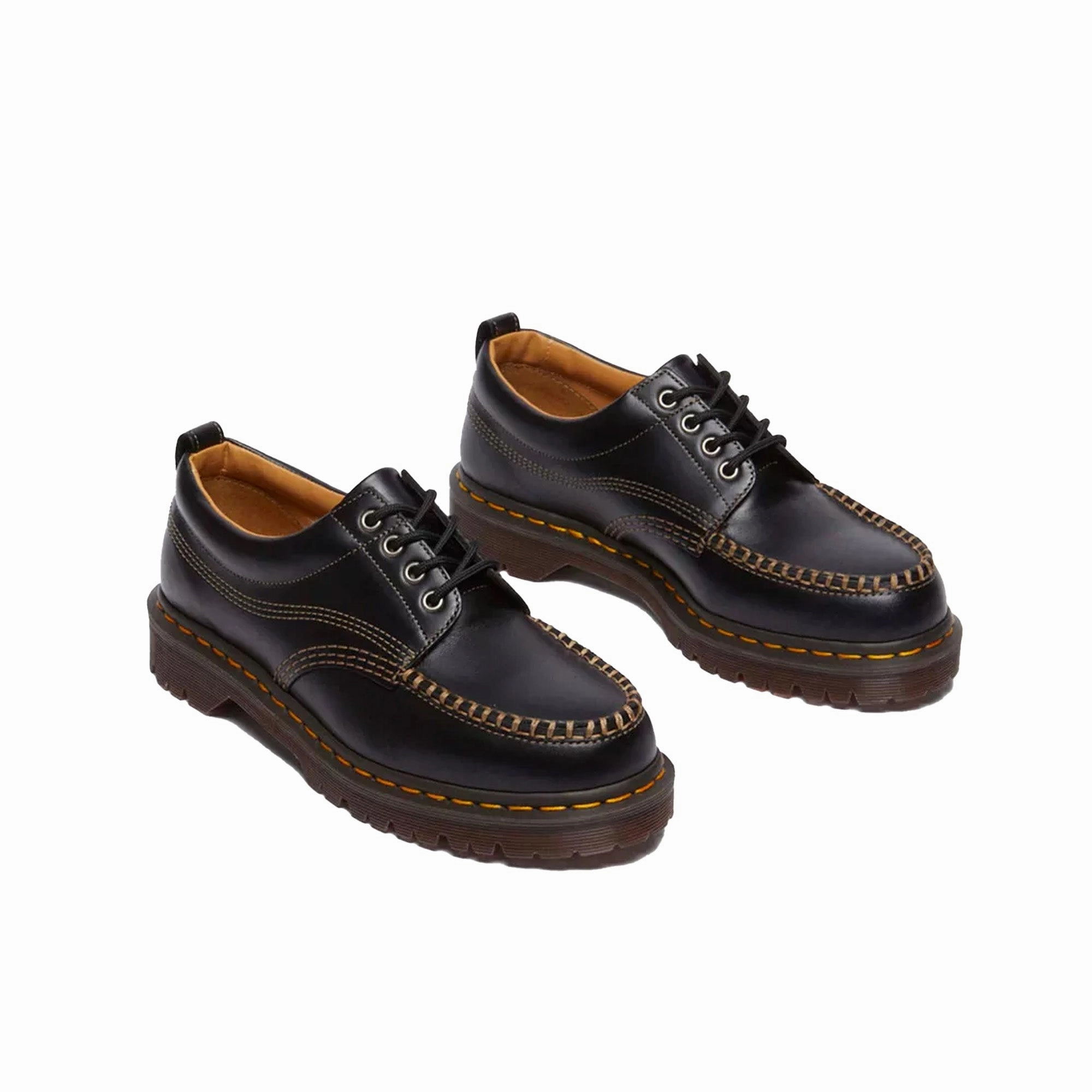 Dr Martens Mens Lowell 4 Eyes Shoes Workout Gear diagonal - design shoes