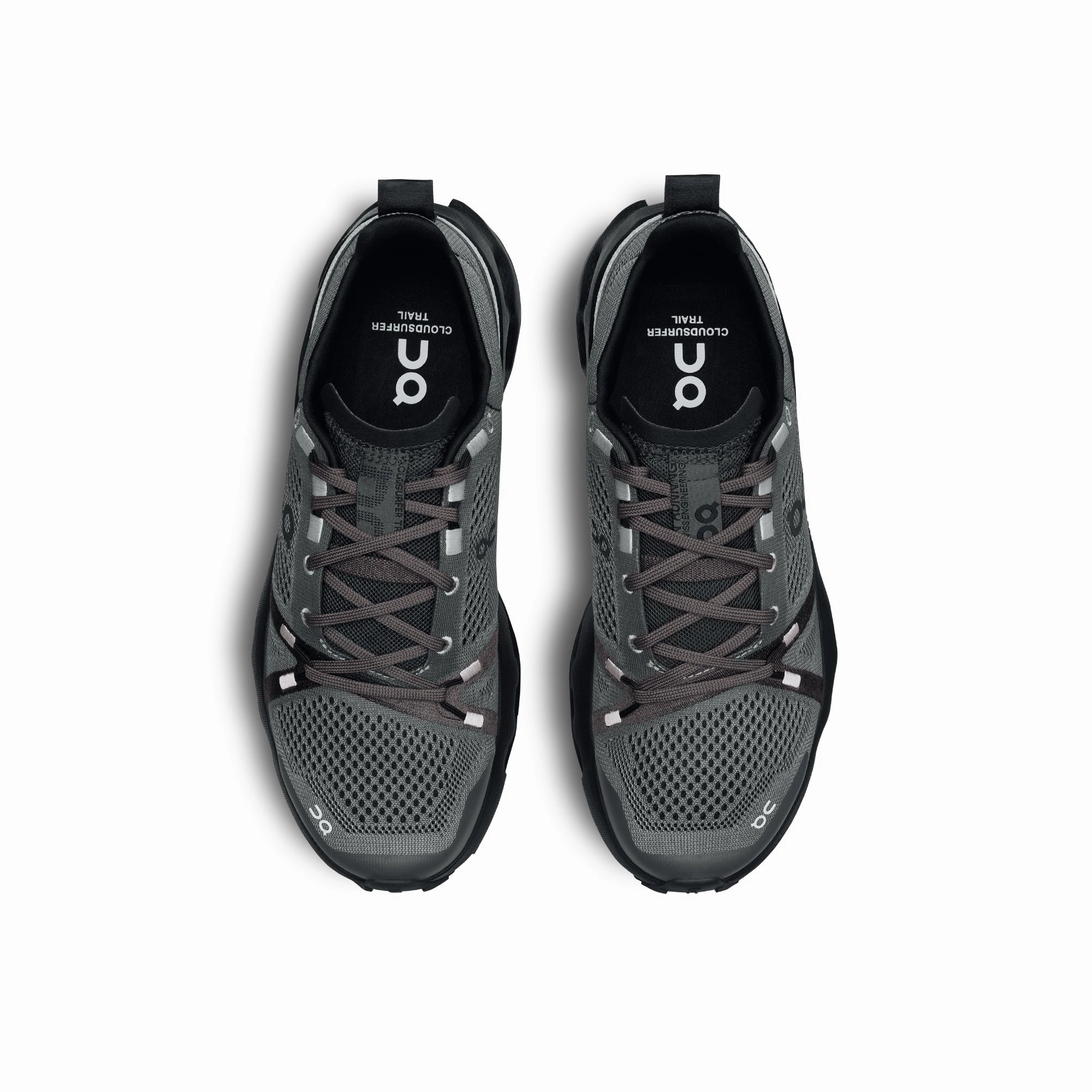 Curved Toe Box Design steampunk - themed running gear On Womens Cloudsurfer Trail Shoes