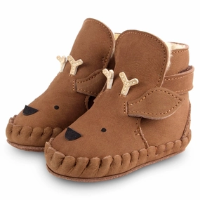 Donsje Baby Kapi Special Lining Stag Hazelnut Nubuck Active