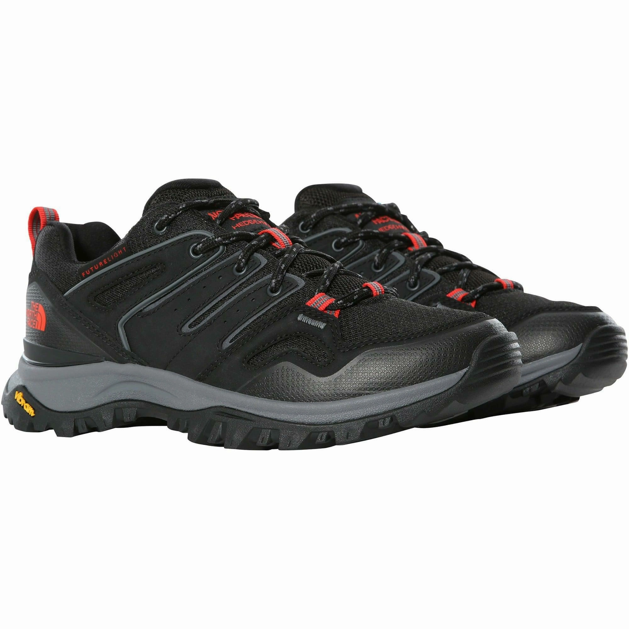 The North Face Hedgehog FutureLight Womens Walking Shoes - Black Orthotic-friendly for smooth paths