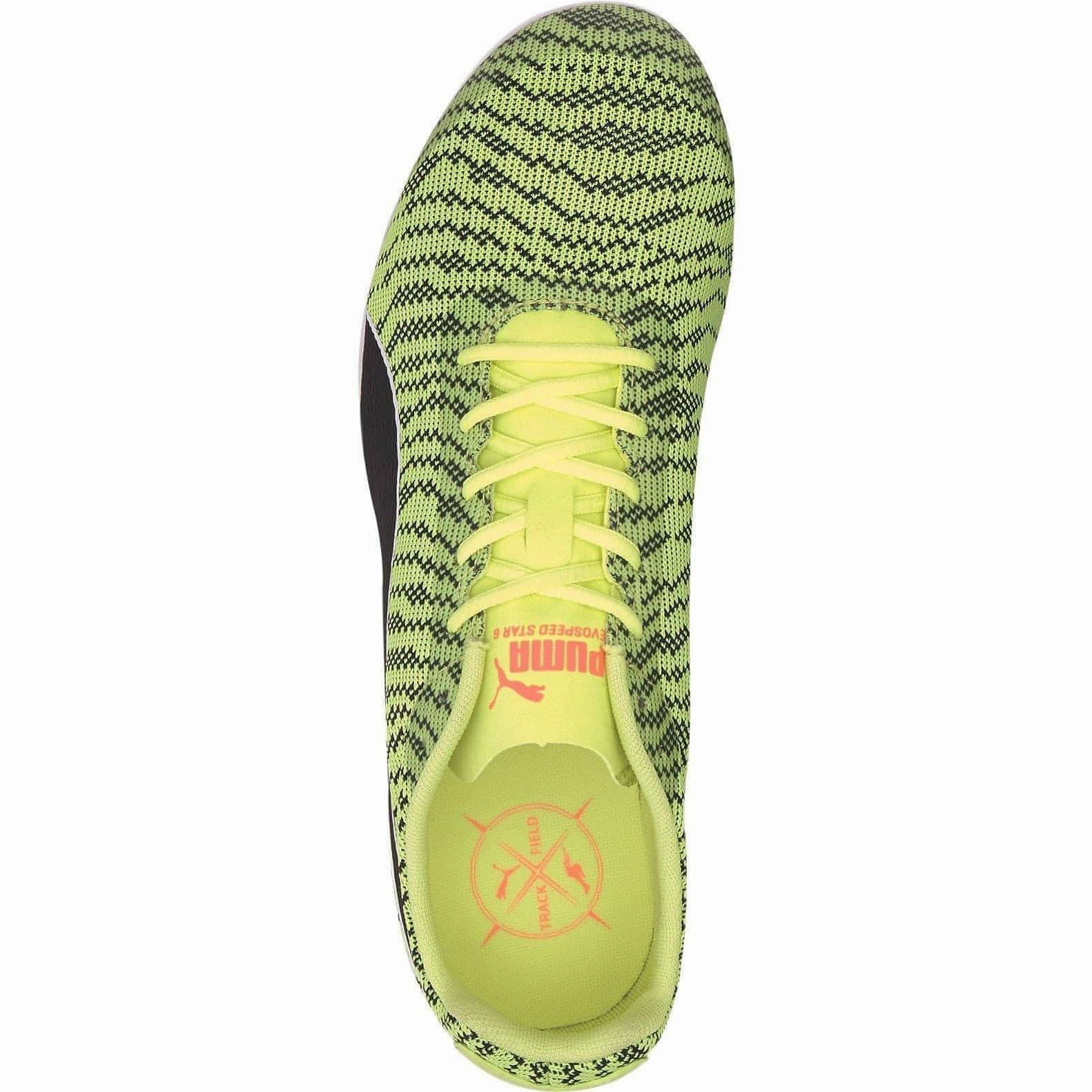 Pivot Control Puma evoSpeed Star 6 Running Spikes - Yellow