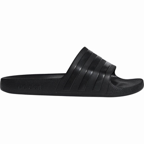 Reliable adidas Adilette Aqua Sliders - Black