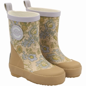 Mikk-Line Kelp Printed Wellies Sleek Outline Hunter