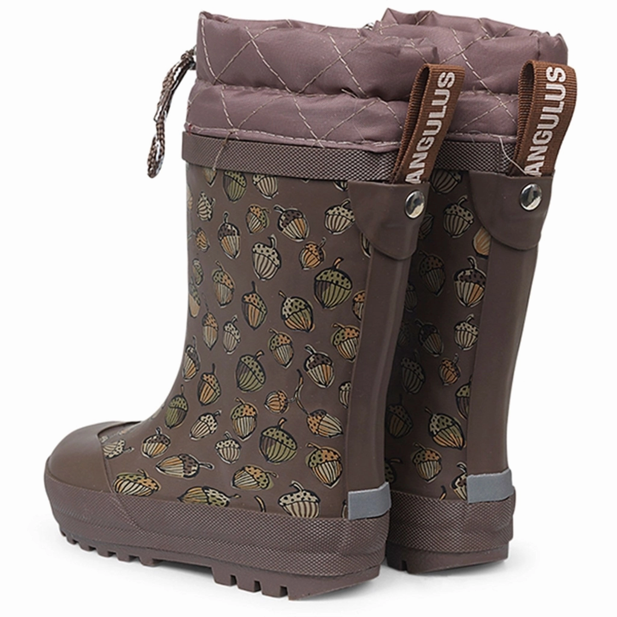 subtle style Seamless Comfort Adventure Seeker Angulus Thermo Rubber Boots Acorn Print