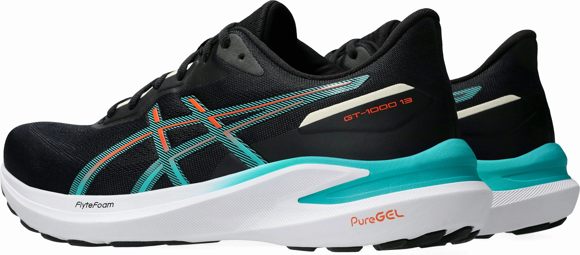 Asics GT 1000 13 Mens Running Shoes - Black compatible