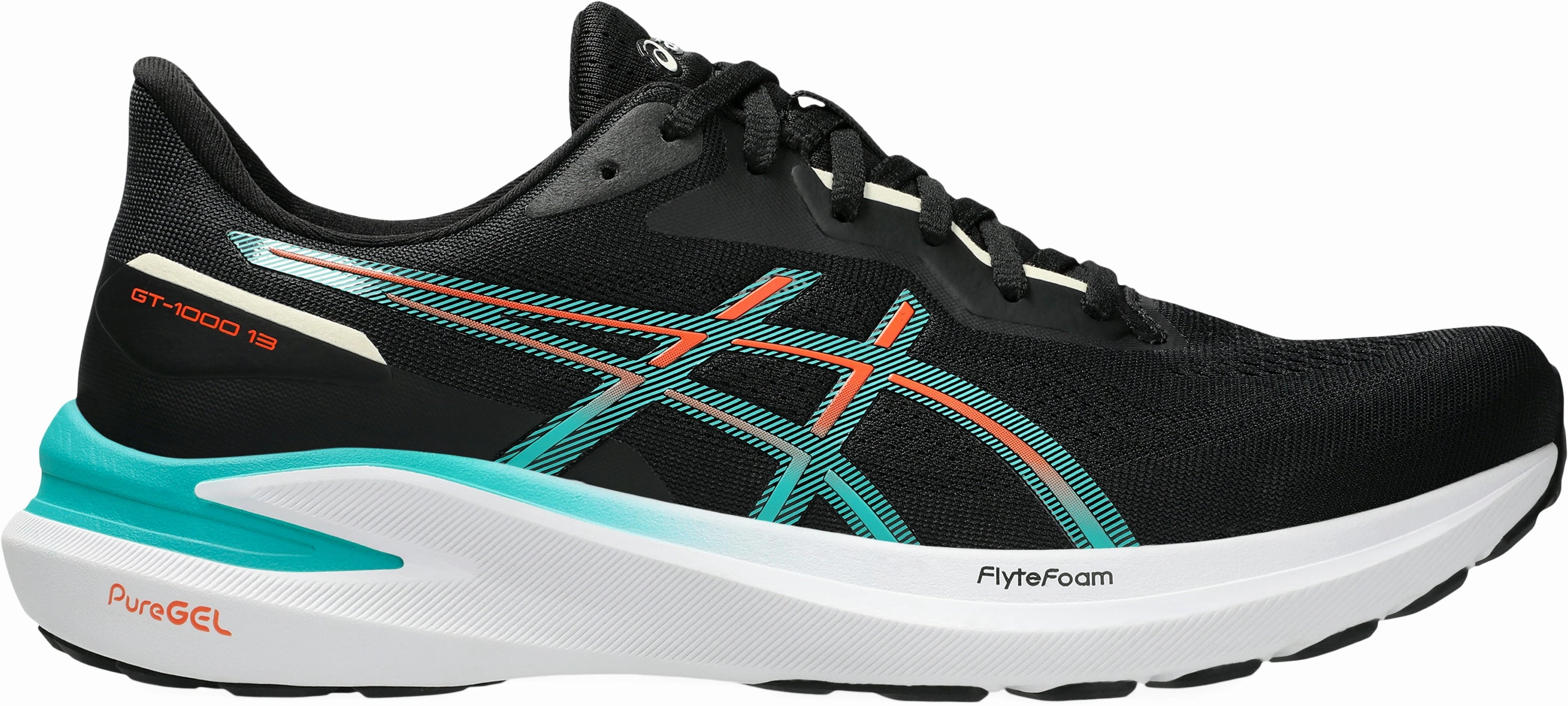 Asics GT 1000 13 Mens Running Shoes - Black muscle relaxation
