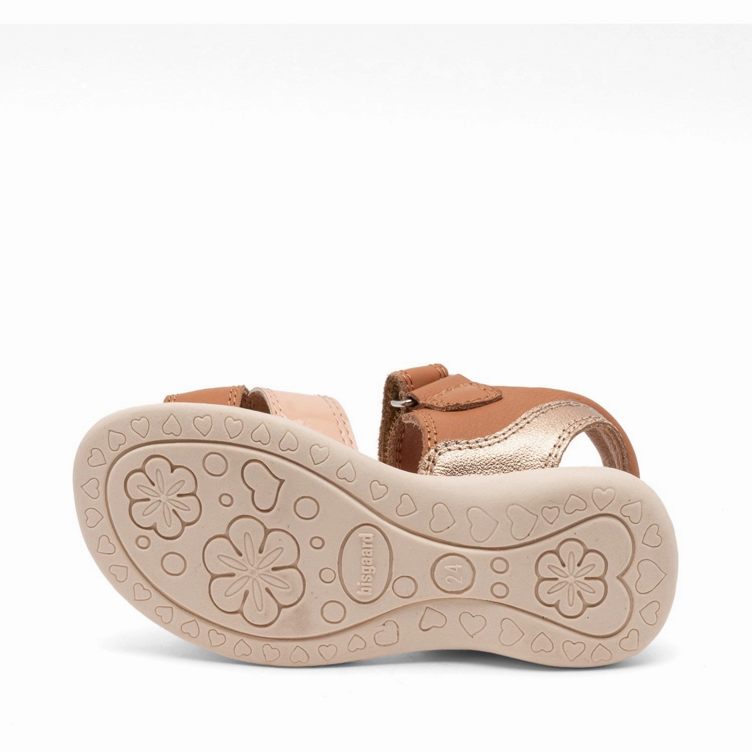 Bisgaard Cognac Sofie Sandal Secure