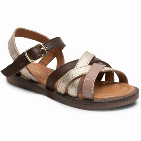 Cozy Slip-On Shoes Bisgaard Aline Sandal Brown