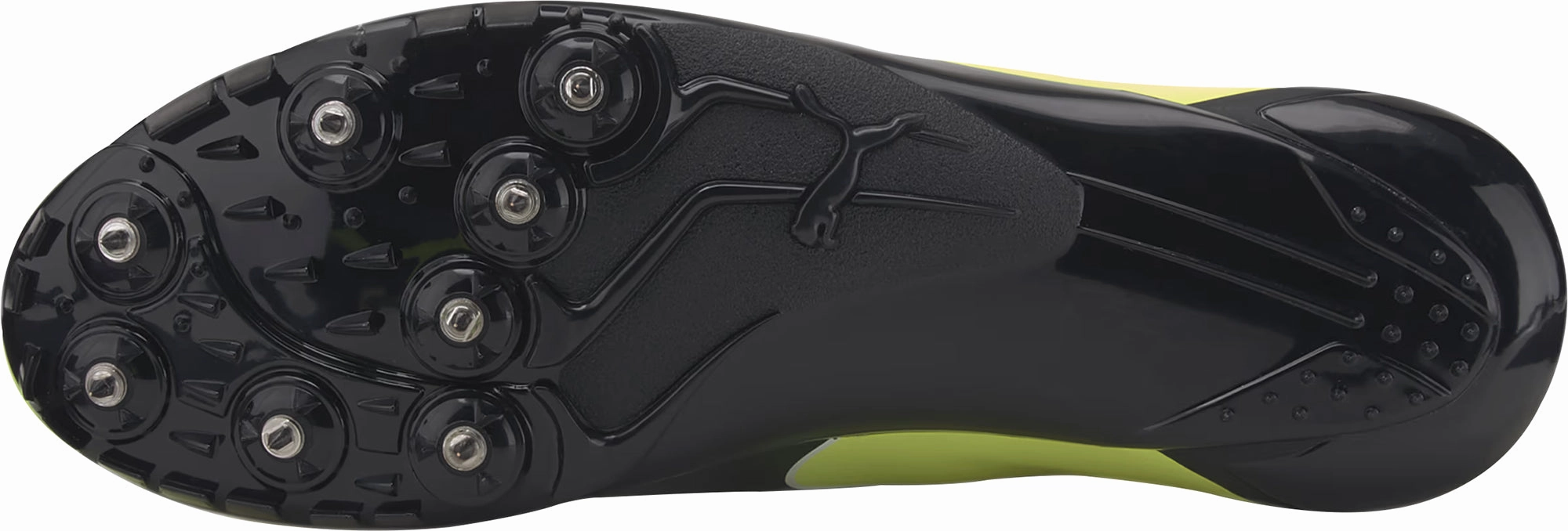 Midfield Play Speed Balance Puma evoSpeed Prep Sprint Running Spikes - Yellow