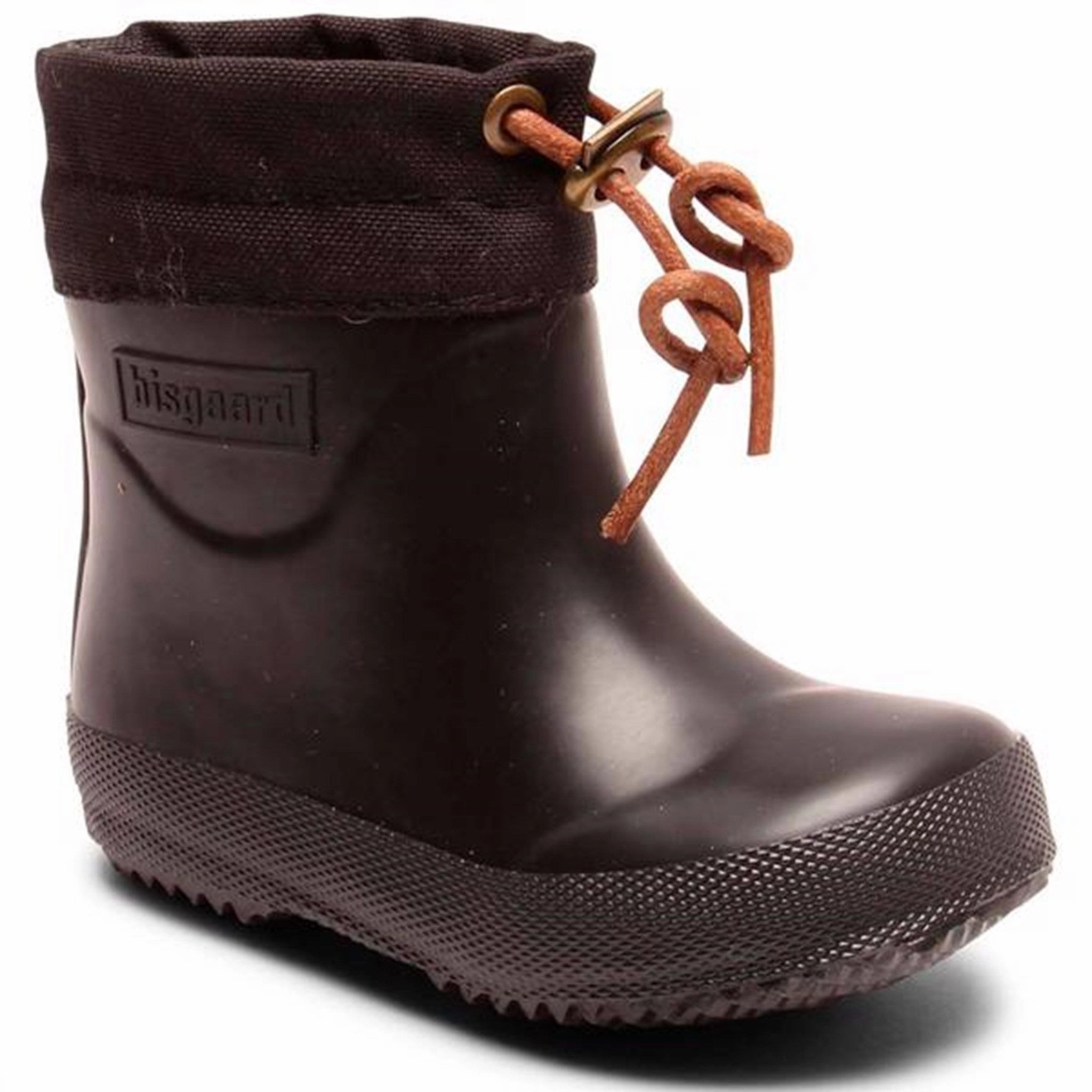 Responsive Midsole Orthopedic Design Bisgaard Winter Thermo Rubber Boots Black