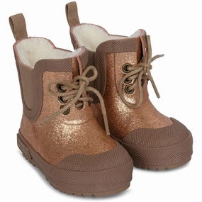 Shock Absorbing Outdoor Trek Hiking Fit Konges Sl?jd Tan Termost?vler with Glitter