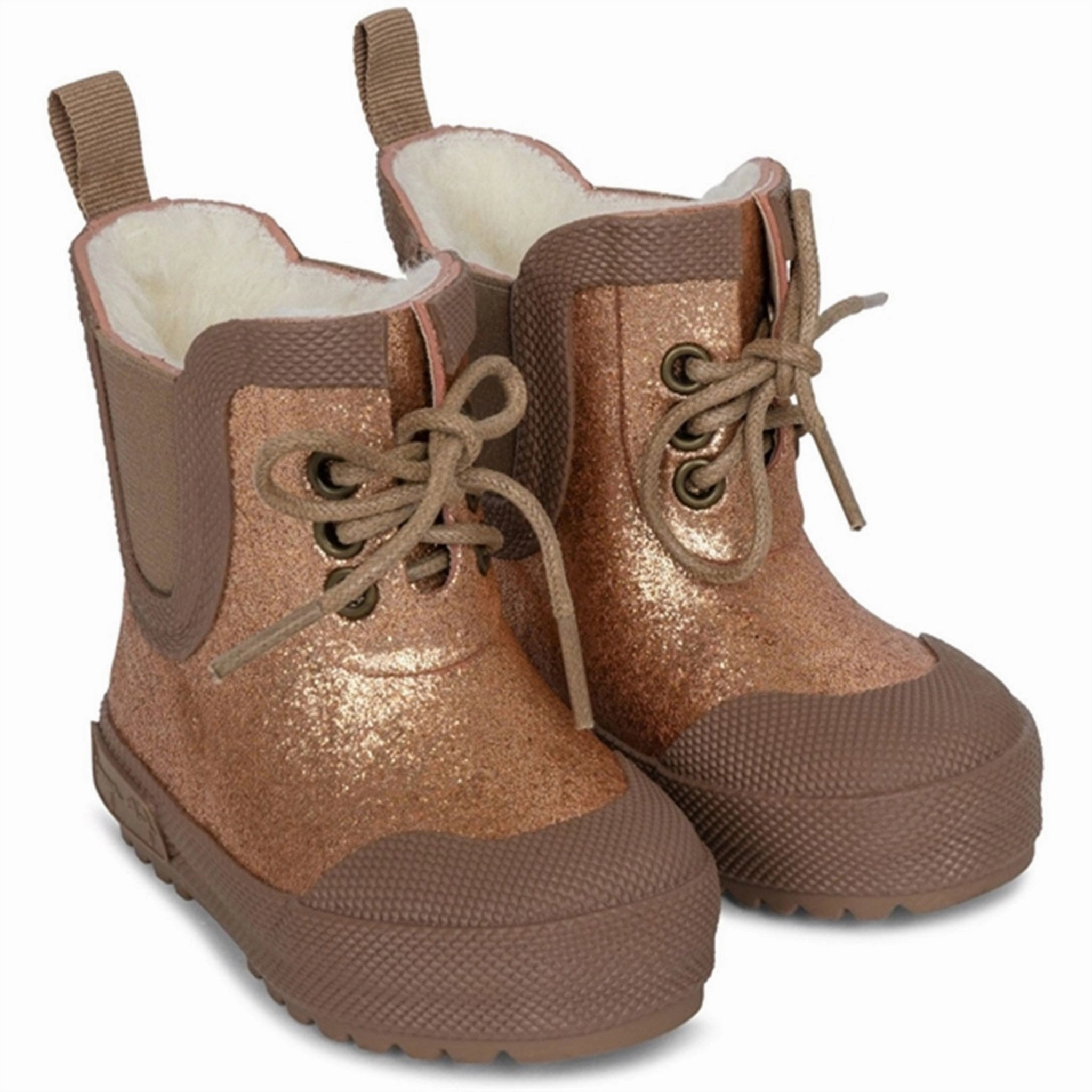 Shock Absorbing Outdoor Trek Hiking Fit Konges Sl?jd Tan Termost?vler with Glitter
