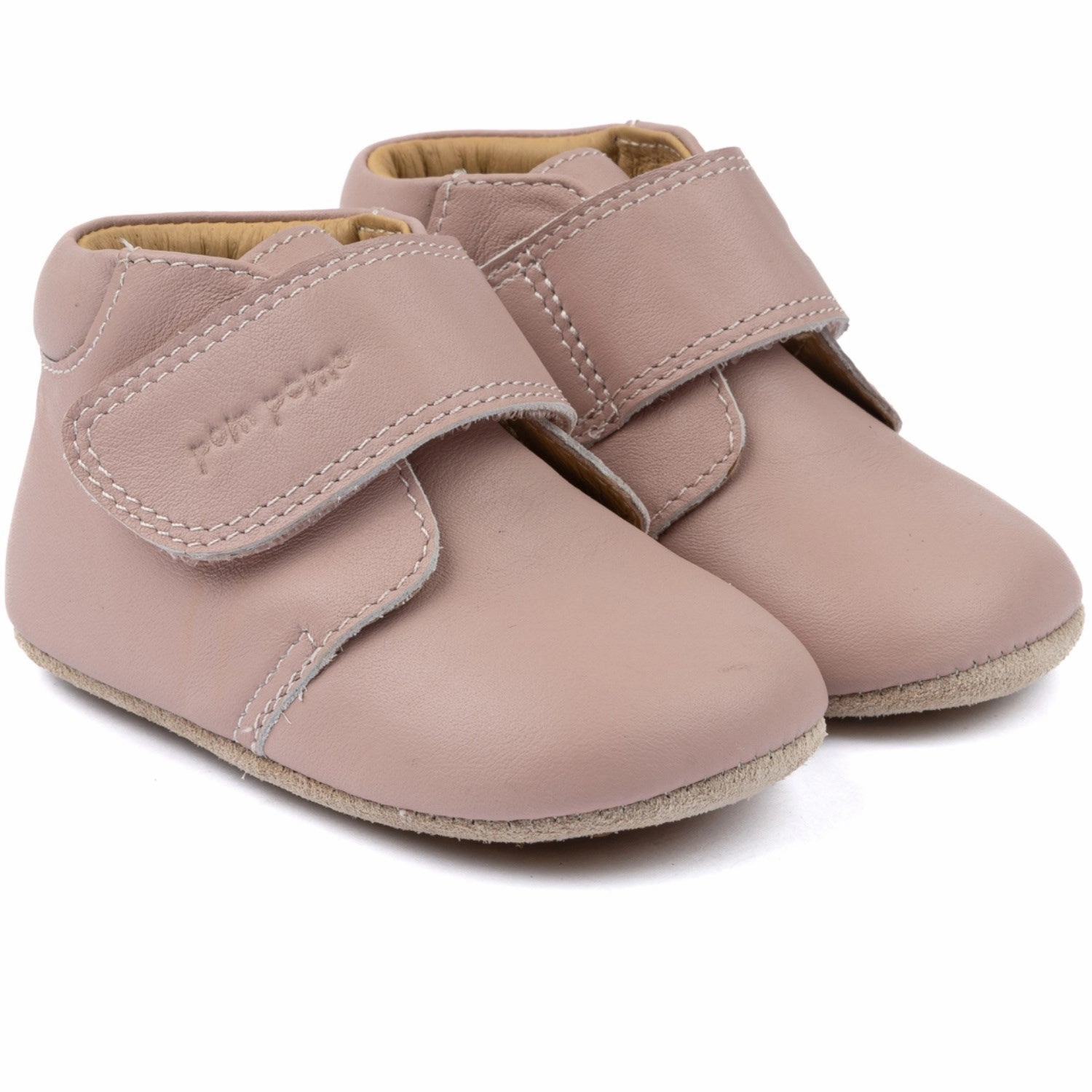 Pom Pom Rose Beginners? Shoe Velcro Comfortable Backstrap Contoured