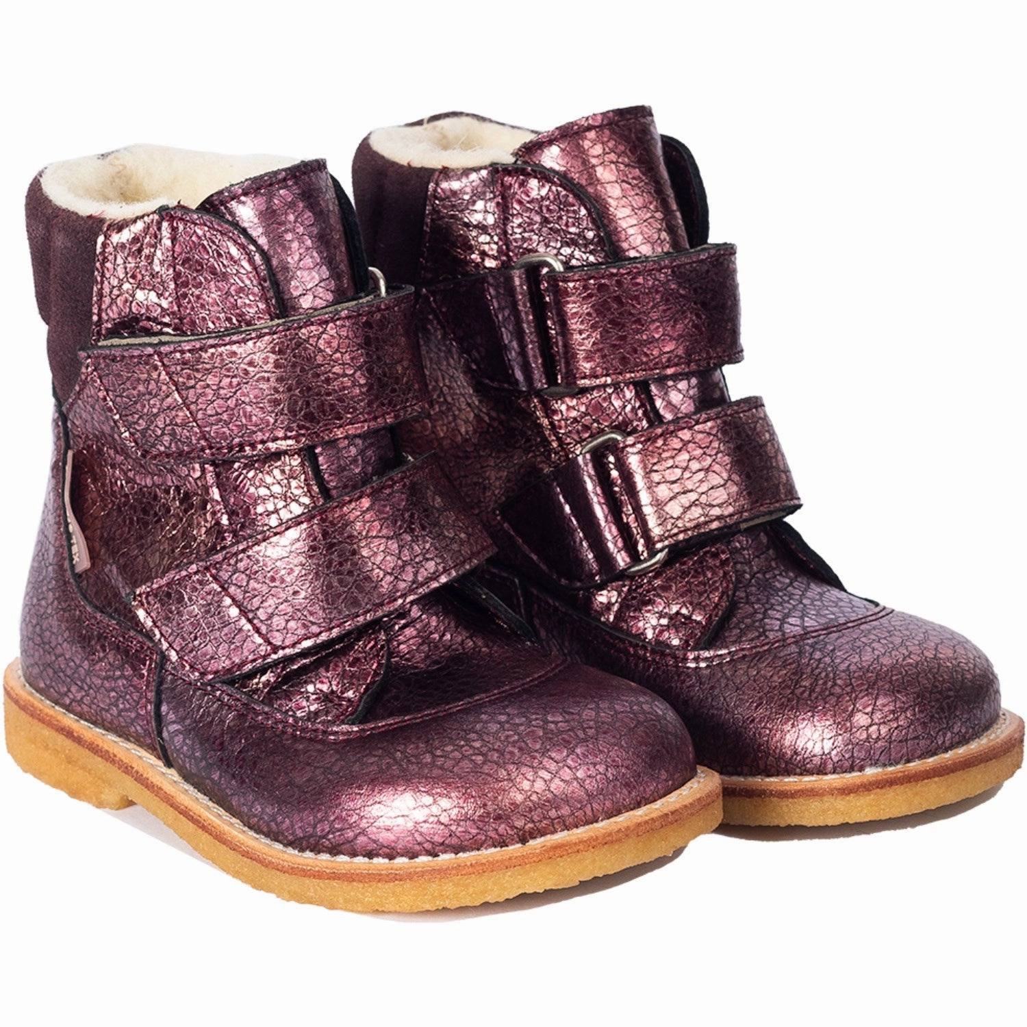 Insulated Adventure Journey Angulus Sunset/Dusty Aubergine Tex Boot with Velcro Closure