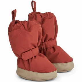 Slip Guard Wheat Outerwear Booties Tech Red