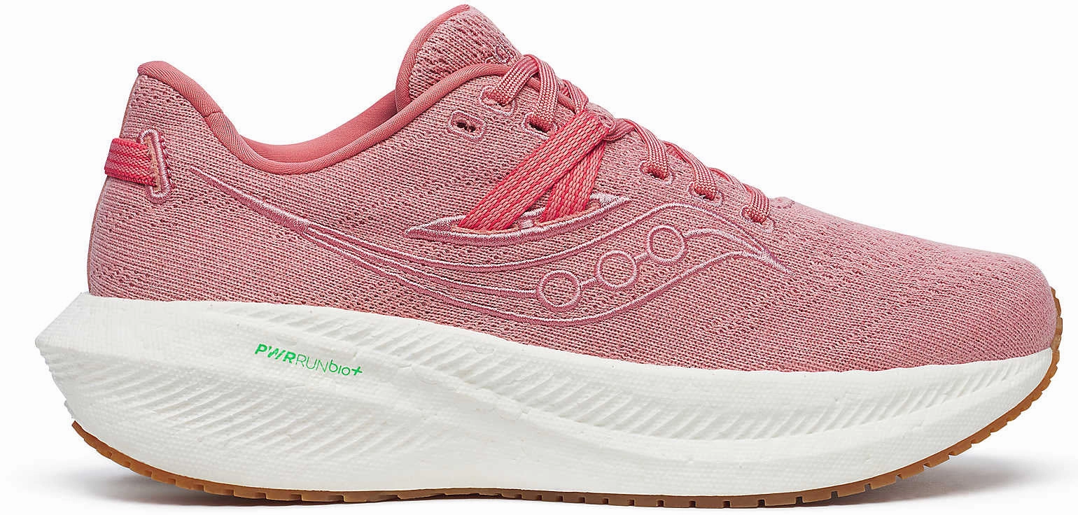 Casual Design Flexible Traction Saucony Triumph RFG Womens Running Shoes - Pink