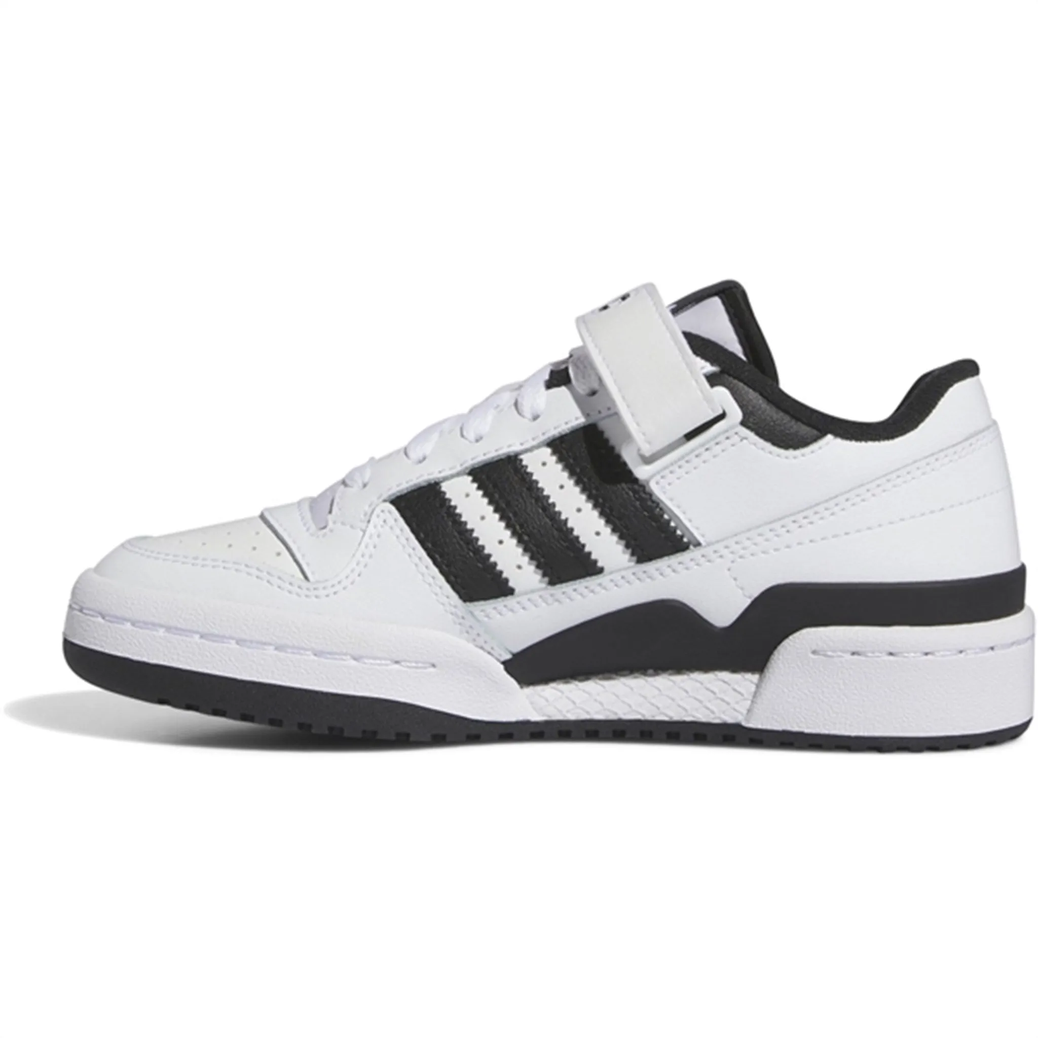 Traction lugs Thermal Regulation Fabric adidas Basketball Forum Low C Junior Sneakers White / Core Black