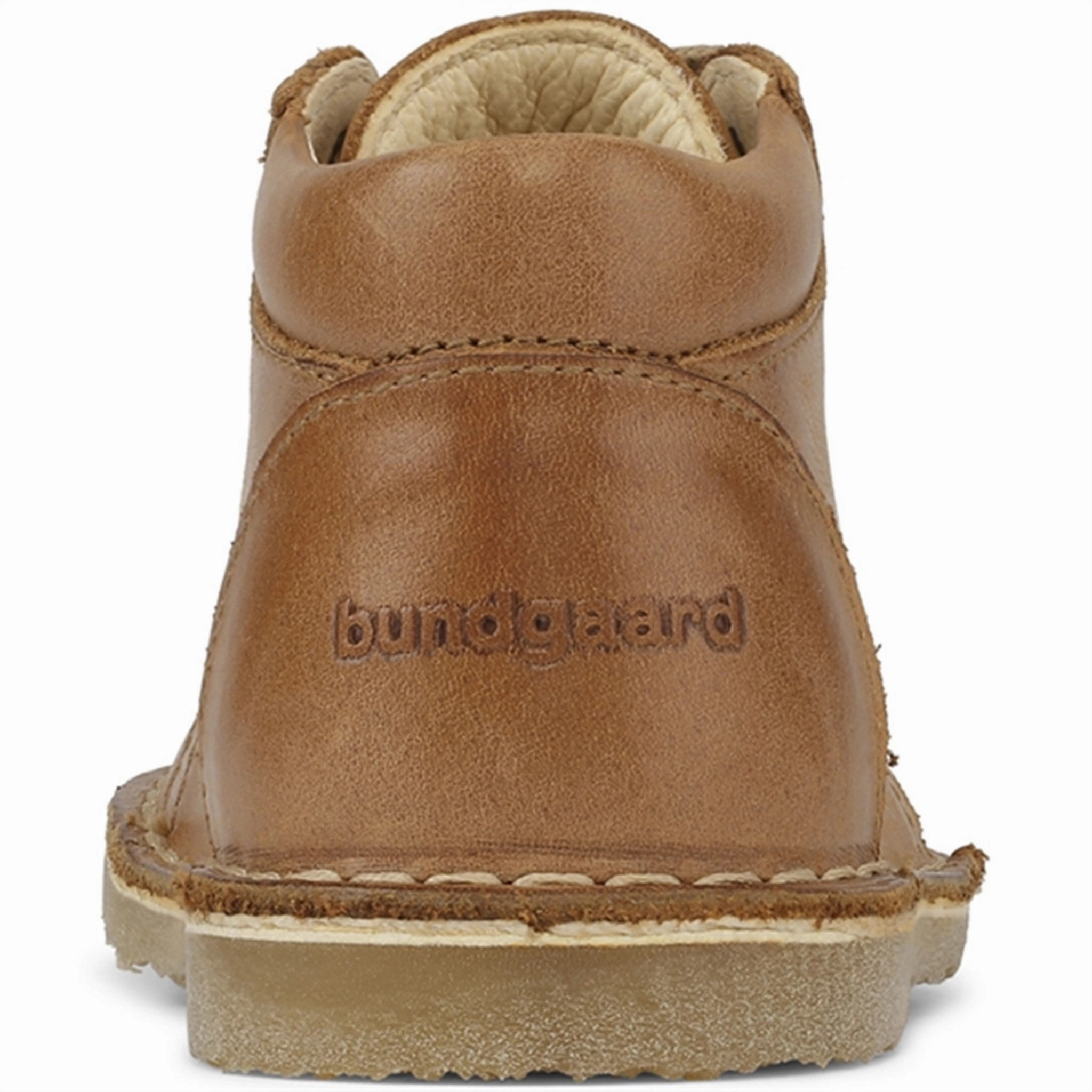 Bundgaard Oma Lace Tan Slip   On Plain Tone