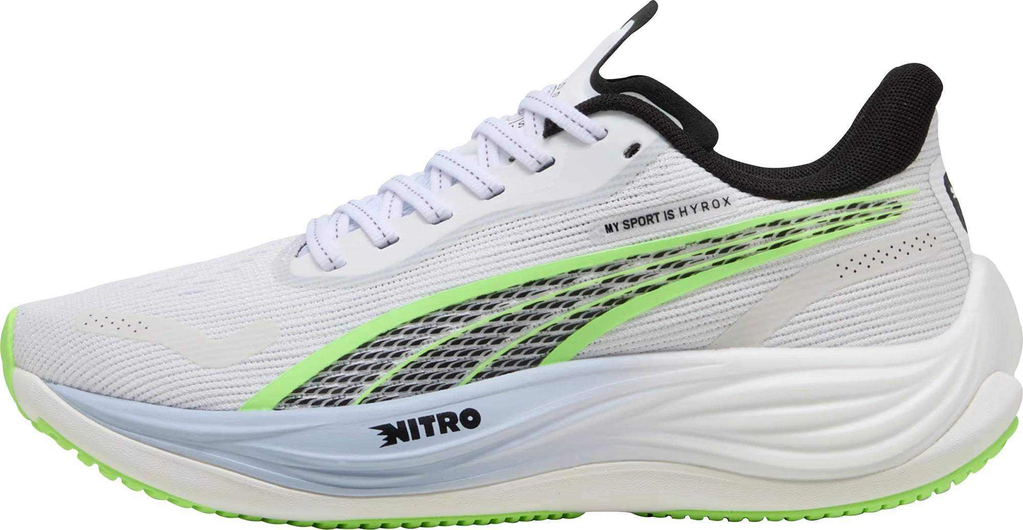 soccer shoes antibacterial - feature shoes Puma Velocity Nitro 3 HYROX Womens Running Shoes - Grey