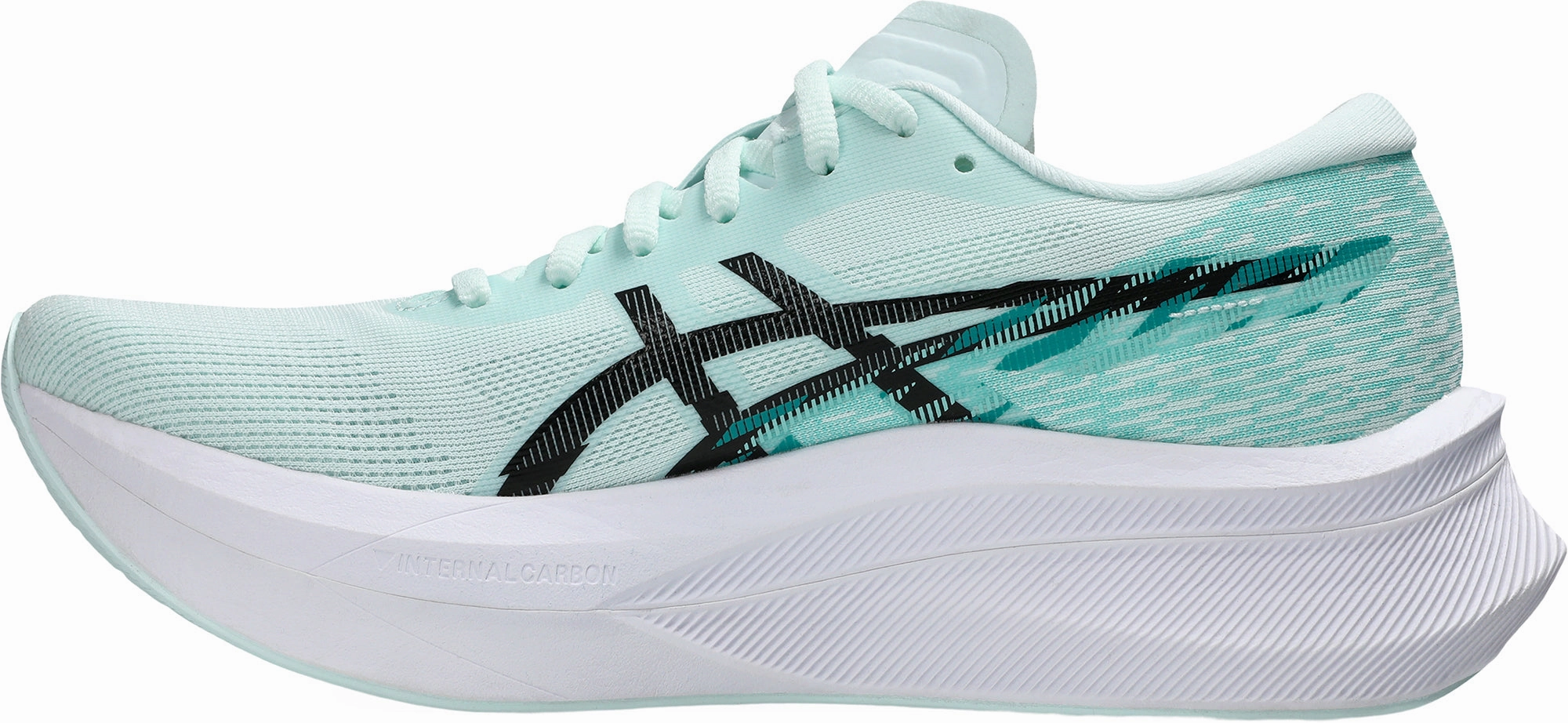 Asics Magic Speed 4 Womens Running Shoes - Green Odor Resistant Interior Thermoplastic Reinforcements